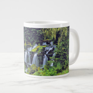 USA, Washington State, Mt Adams Wilderness. Twin Large Coffee Mug