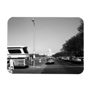 USA Washington The Capitol 1970 Magnet