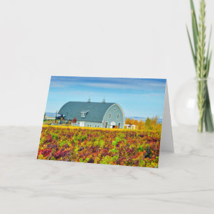 USA, Washington, Walla Walla. Garrison Creek Holiday Card