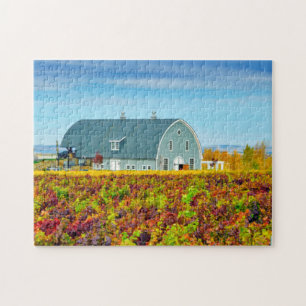 USA, Washington, Walla Walla. Garrison Creek Jigsaw Puzzle