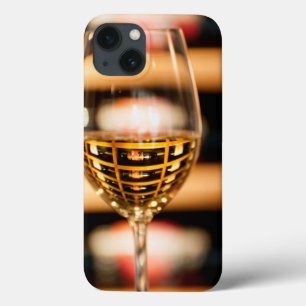 USA, Washington, Walla Walla. Wine Glass iPhone 13 Case