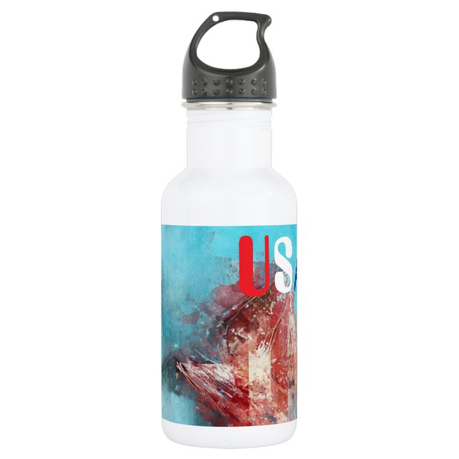 USA Water Bottle (Front)