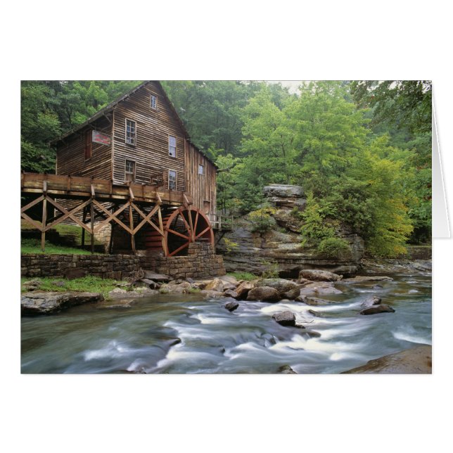 USA, West Virginia, Babcock SP. Rustic Glade (Front Horizontal)