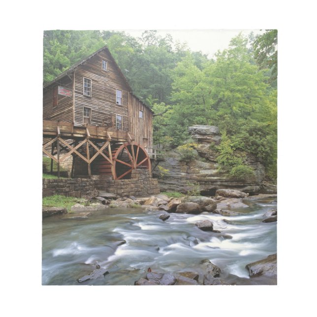USA, West Virginia, Babcock SP. Rustic Glade Notepad (Front)