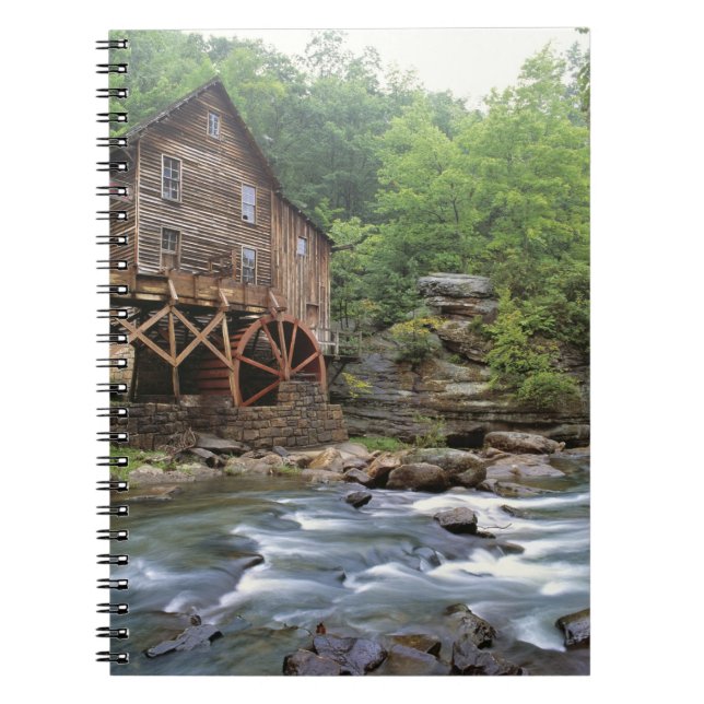 USA, West Virginia, Babcock SP. Rustic Glade Spiral Notebook (Front)
