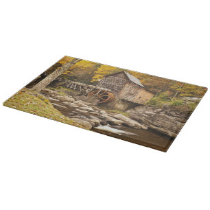 USA, West Virginia, Clifftop. Babcock State 2 Cutting Board
