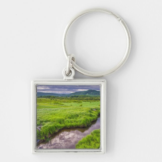 USA, West Virginia, Davis. Landscape 2 Key Ring (Front)