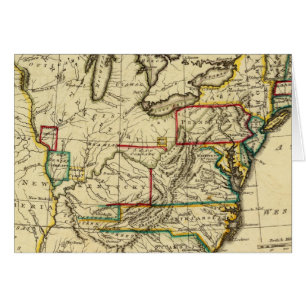 USA with boundaries outlined