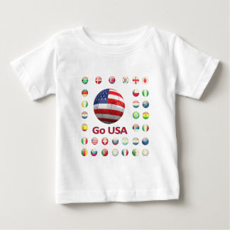 USA World Cup 2010 South Africa Baby T-Shirt