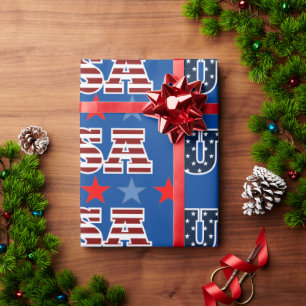 USA Wrapping Paper