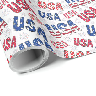 USA Wrapping Paper