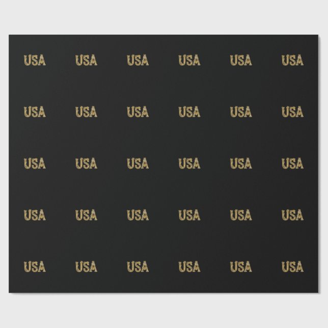 USA WRAPPING PAPER (Flat)