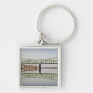 USA, WV, Parkersburg. Parkersburg-Belpre Key Ring