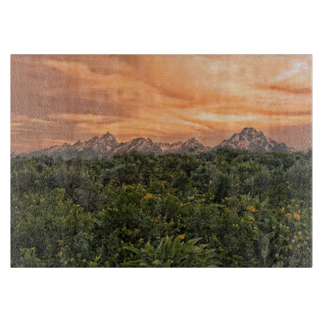 USA, Wyoming, Grand Teton National Park 1 Cutting Board (Front)