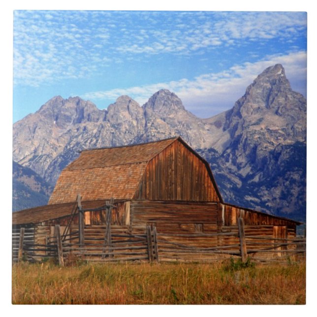 USA, Wyoming, Grand Teton National Park. Tile (Front)