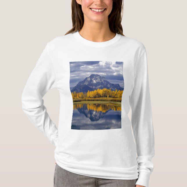 USA, Wyoming, Grand Teton NP. Against the T-Shirt (Front)