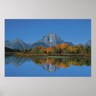 USA, Wyoming, Grand Tetons National Park in 4 Poster
