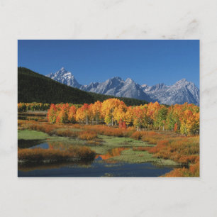 USA, Wyoming, Grand Tetons National Park in Postcard