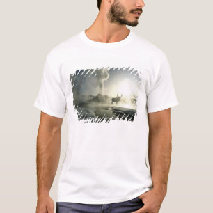 USA, Wyoming, Yellowstone National Park. Sunrise T-Shirt