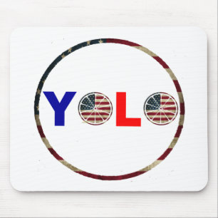 USA YOLO  Mousepad