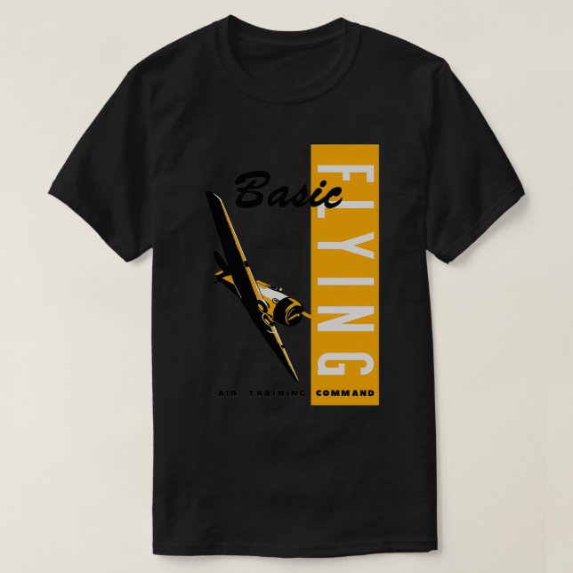 USAAF Basic Flying Air Training Command  T-Shirt (Design Front)