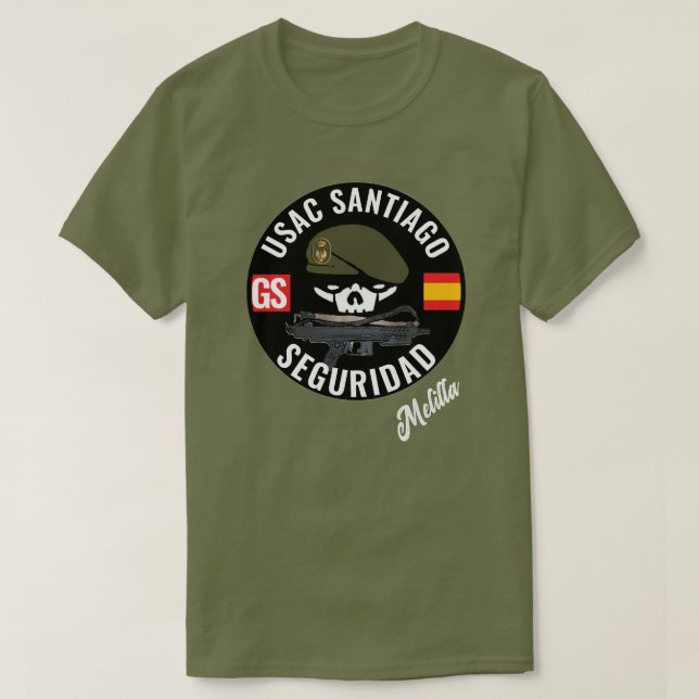 USAC SANTIAGO T-Shirt (Design Front)