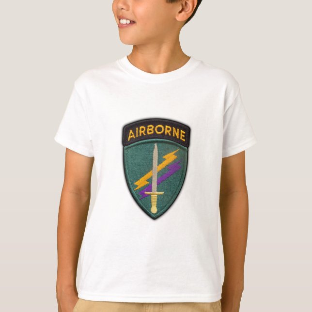 USACAPOC PSYOP special ops veterans vets patch T-Shirt (Front)