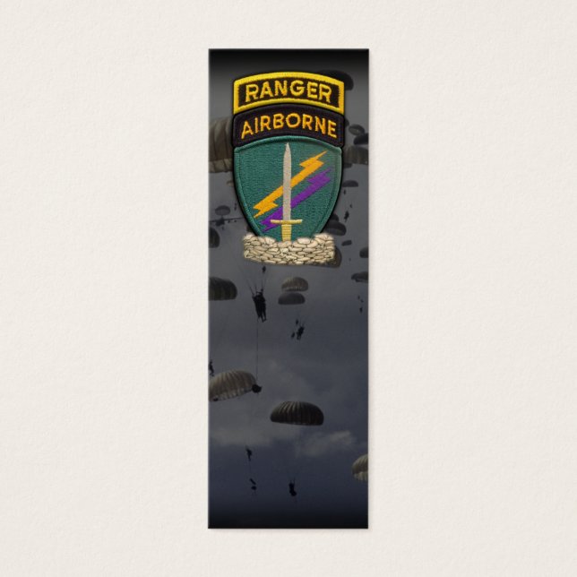 USACAPOC special ops civil affairs Bookmarkers (Front)
