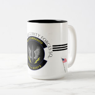 USAF - 919th S O Security Forces Sq Two-Tone Coffee Mug