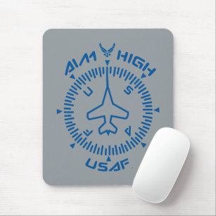 USAF   Aim High Mouse Pad