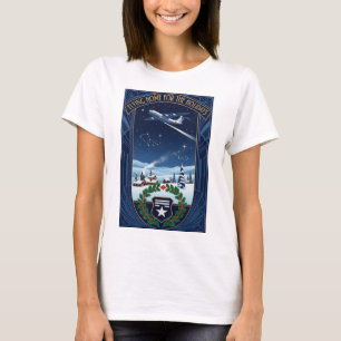 USAF Art Deco Christmas Edition T-Shirt