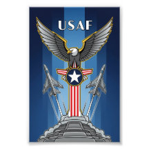 USAF Art Deco Poster