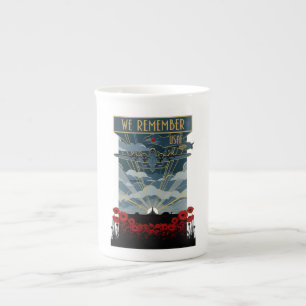 USAF Art Deco Remembrance Day Edition Bone China Mug
