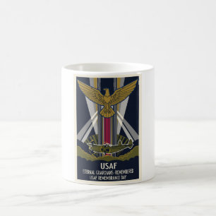USAF Art Deco Remembrance Day Edition Coffee Mug