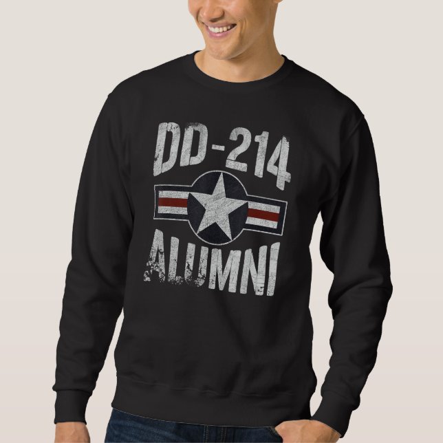 USAF Retired Shirt DD-214 Alumni US Airforce Retir (Front)