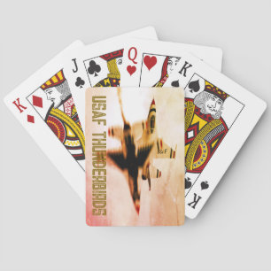 USAF THUNDERBIRDS F-16 PLAYING CARDS