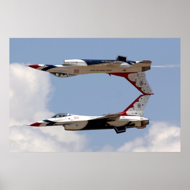 USAF Thunderbirds Poster (Front)