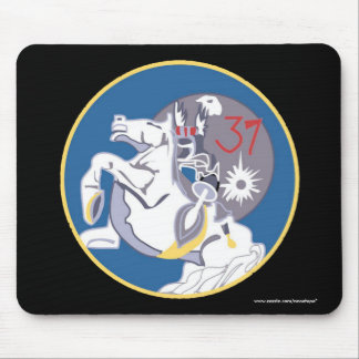 USAFA Squadon 37 "Animalist Sky Raiders" Mouse Pad