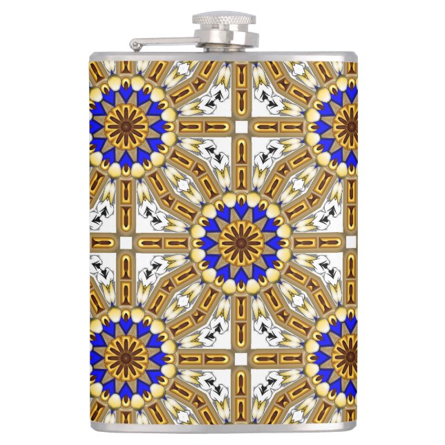 USAG4GB181838 Vinyl Wrapped Flask (Front)