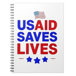 USAID Saves Lives US Agency International Developm Notebook