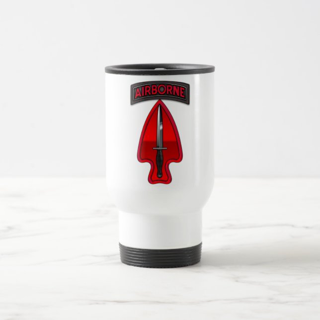 USASOC SSI TRAVEL MUG (Center)