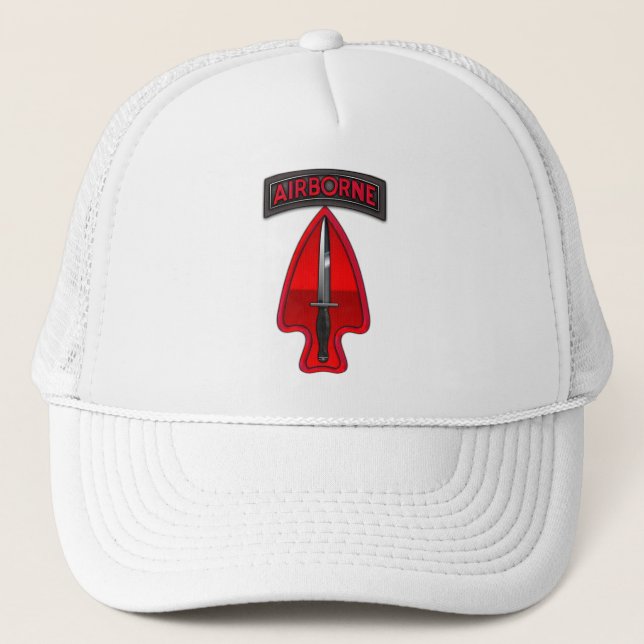 USASOC SSI TRUCKER HAT (Front)