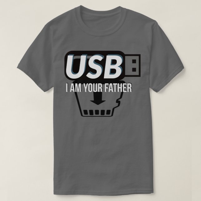 usb i am your father Classic Copy 1 T-Shirt (Design Front)