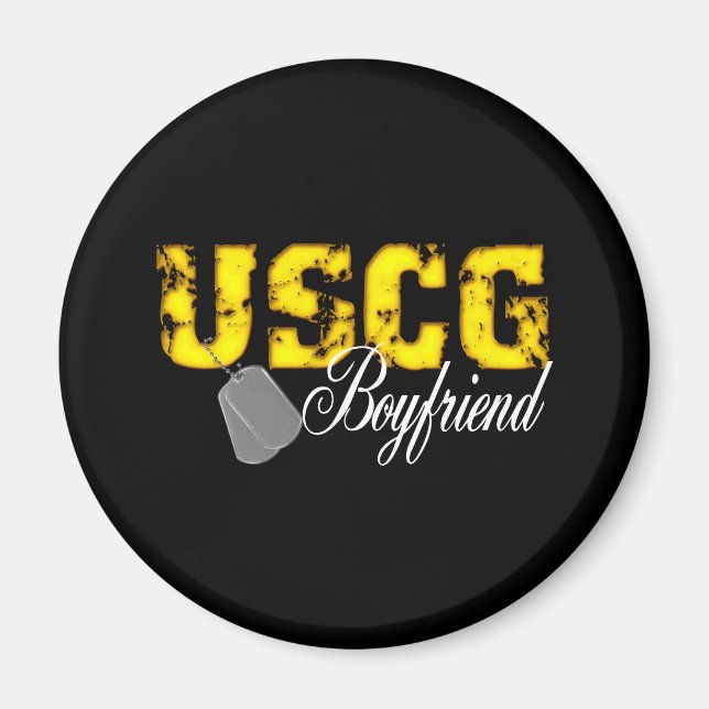 uscg99boyfriendblk magnet (Front)