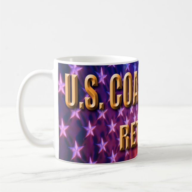 USCG Classic White Mug (Left)