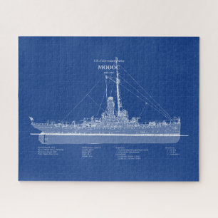 USCG Cutter Modoc wpg-46 - ABD Jigsaw Puzzle