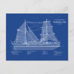 USCG Cutter Northland wpg-49 – ABD Postcard