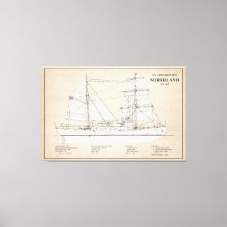 USCG Cutter Northland wpg-49 - SBD Canvas Print