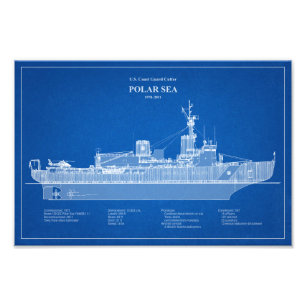 USCG Cutter Polar Sea wagb-11 - ABD Photo Print