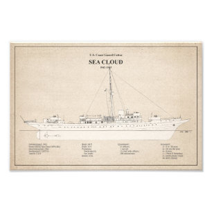 USCG Cutter Sea Cloud wpg-284 - SBD Photo Print